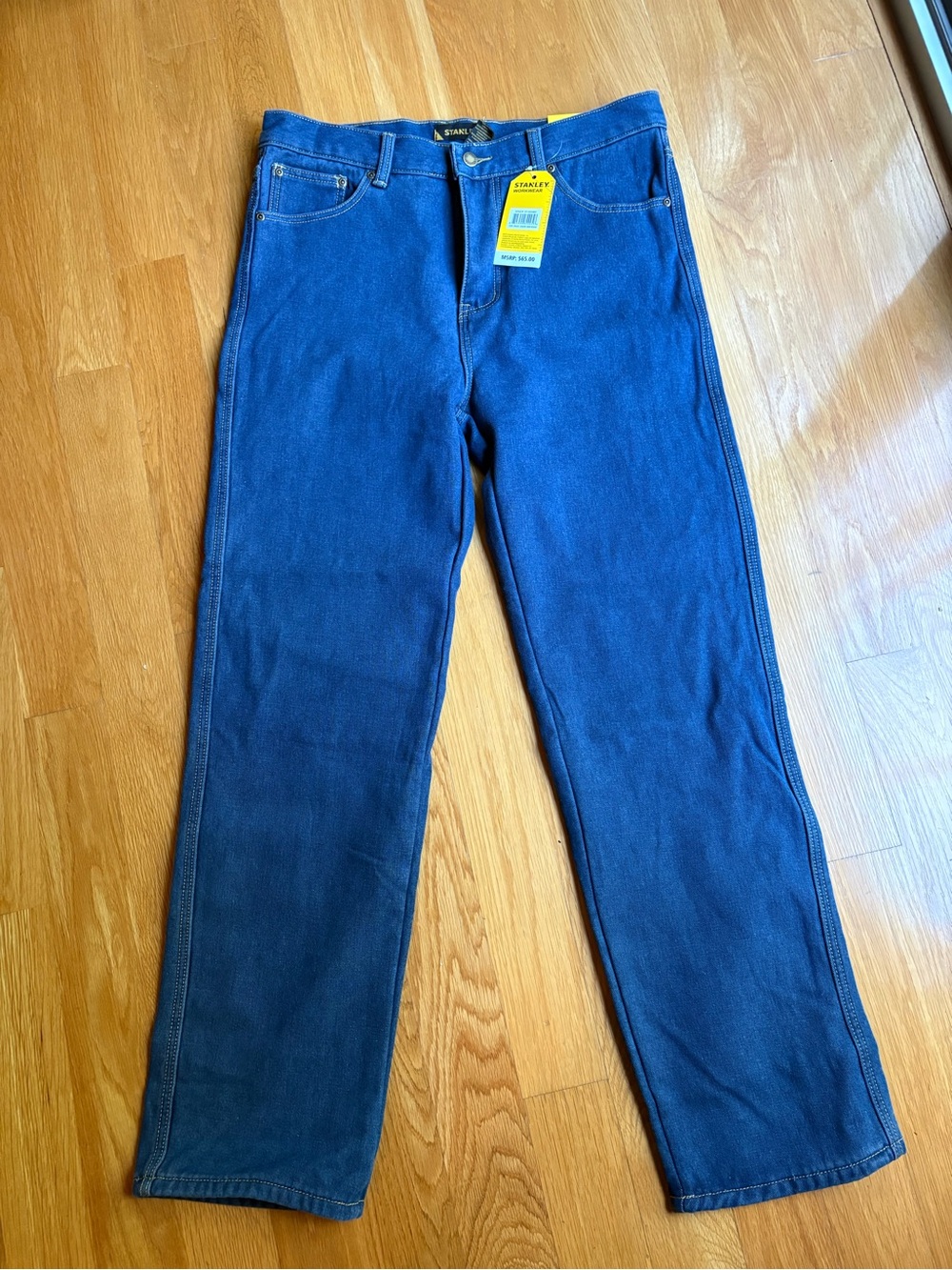 Stanley Men’s Navy Blue Chinos Fleece Lined